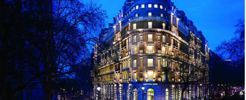 Hat trick of awards for Corinthia Hotel London