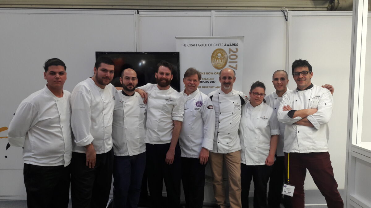The Corinthia Palace Hotel & Spa’s Chefs  Excel at the International Salon Culinaire